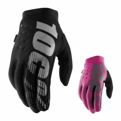 100% Brisker Cold-Weather Womens Motocross Gloves