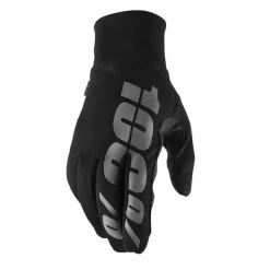 100% Hydromatic Mens Motocross Black Gloves
