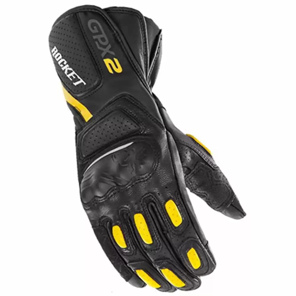 Joe Rocket GPX 2.0 Mens Leather Motorcycle Gloves - Image 4