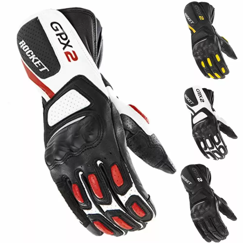 Joe Rocket GPX 2.0 Mens Leather Motorcycle Gloves