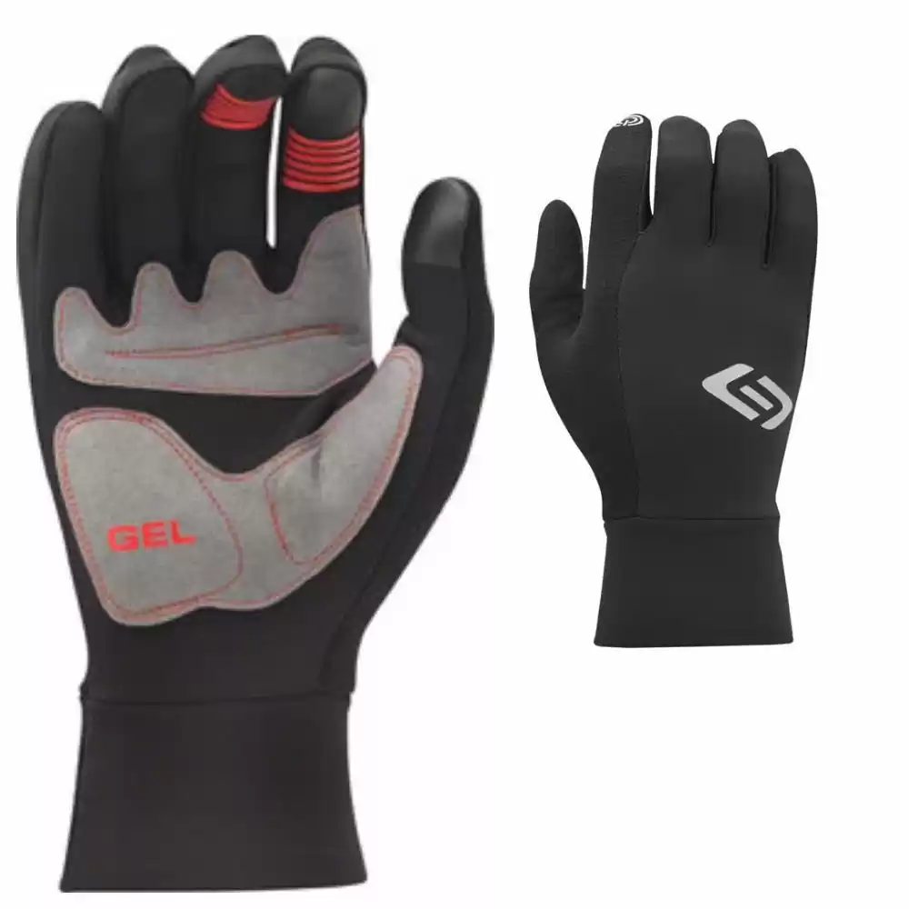 Bellwether Climate Control Gloves Black, Full Finger