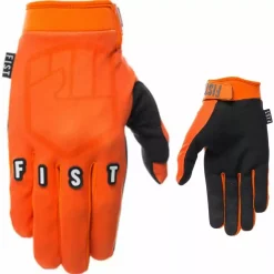 Fist Handwear Stocker Gloves Orange, Full Finger X-Small