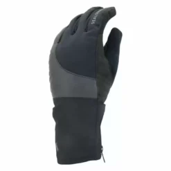 SealSkinz Waterproof Cold Weather Reflective Cycle Gloves Black, Full Finger