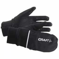 Craft Hybrid Weather Gloves Black, Full Finger