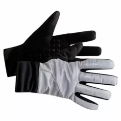 Craft Siberian Glow Gloves Silver/Black, Full Finger