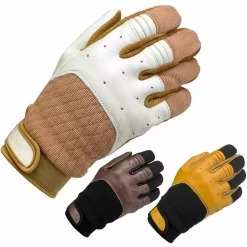 Biltwell Bantam Leather Mens Motorcycle Gloves