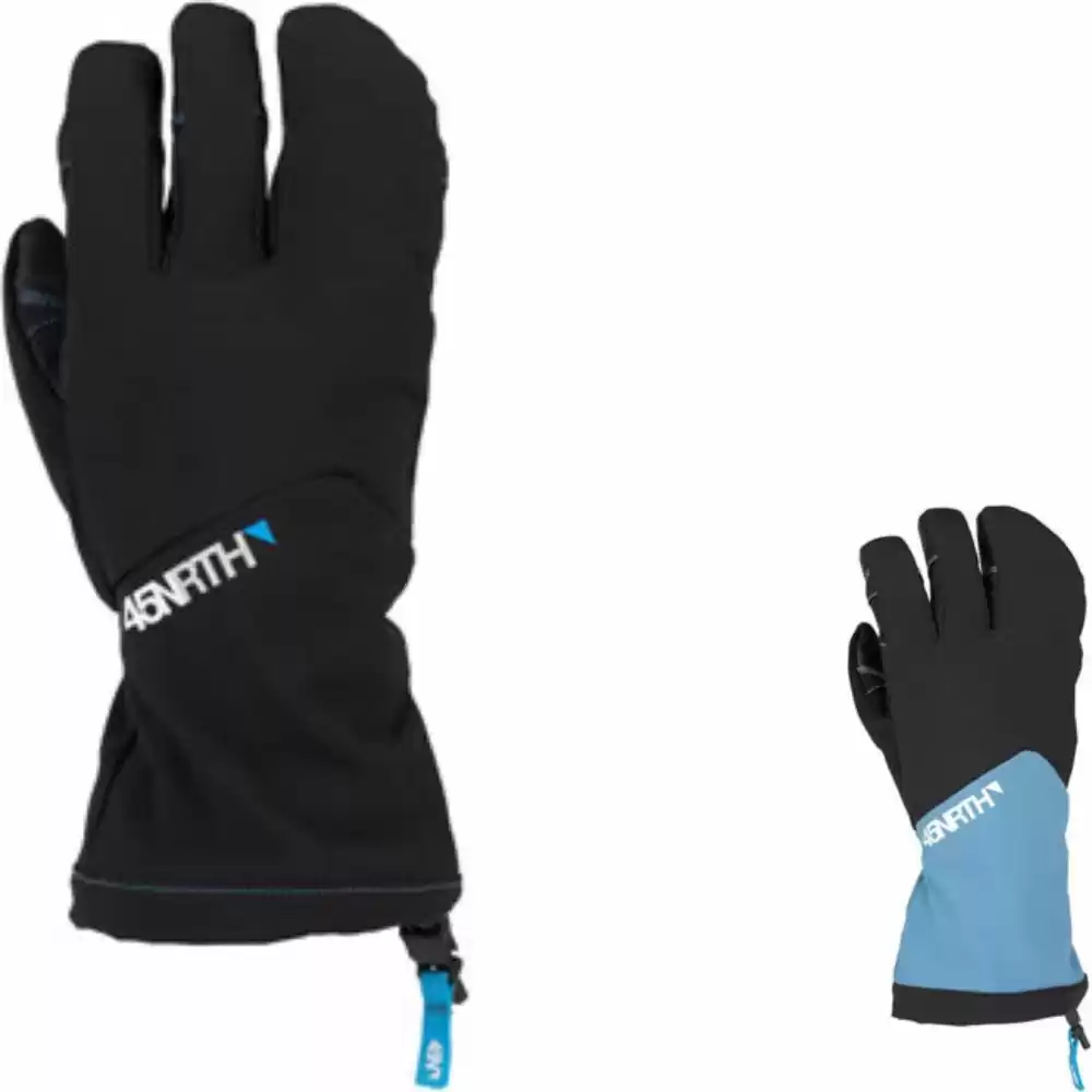 45NRTH Sturmfist 4 Finger Full Finger Black Gloves