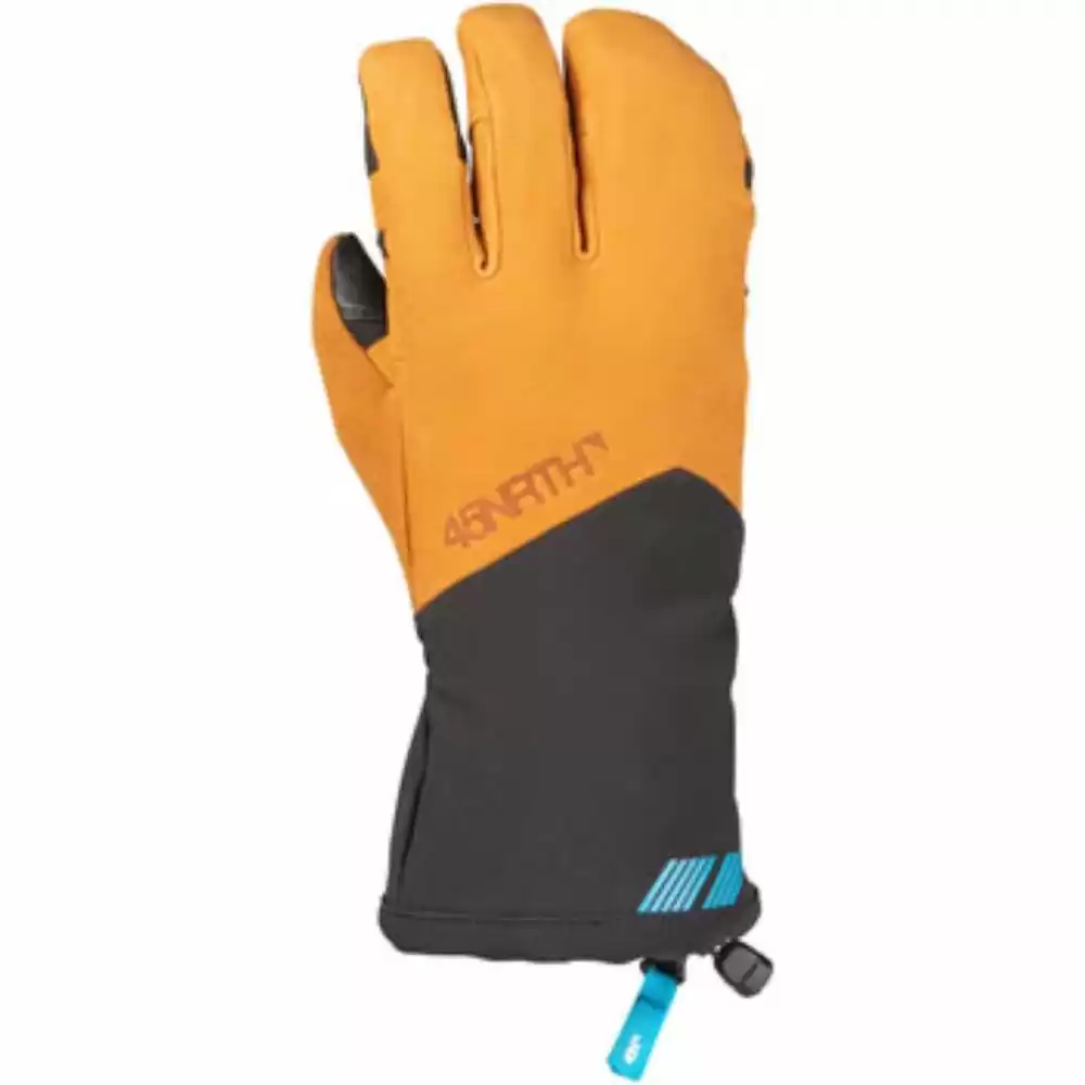 45NRTH Sturmfist 4 Finger Leather Tan/Black Gloves 3 45NRTH Sturmfist 4 Finger Leather Tan/Black Gloves