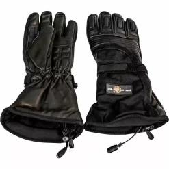 California Heat 12V Gauntlet Heated Mens Motorcycle Gloves
