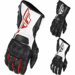 Fly Street FL-2 Leather Mens Motorcycle Gloves