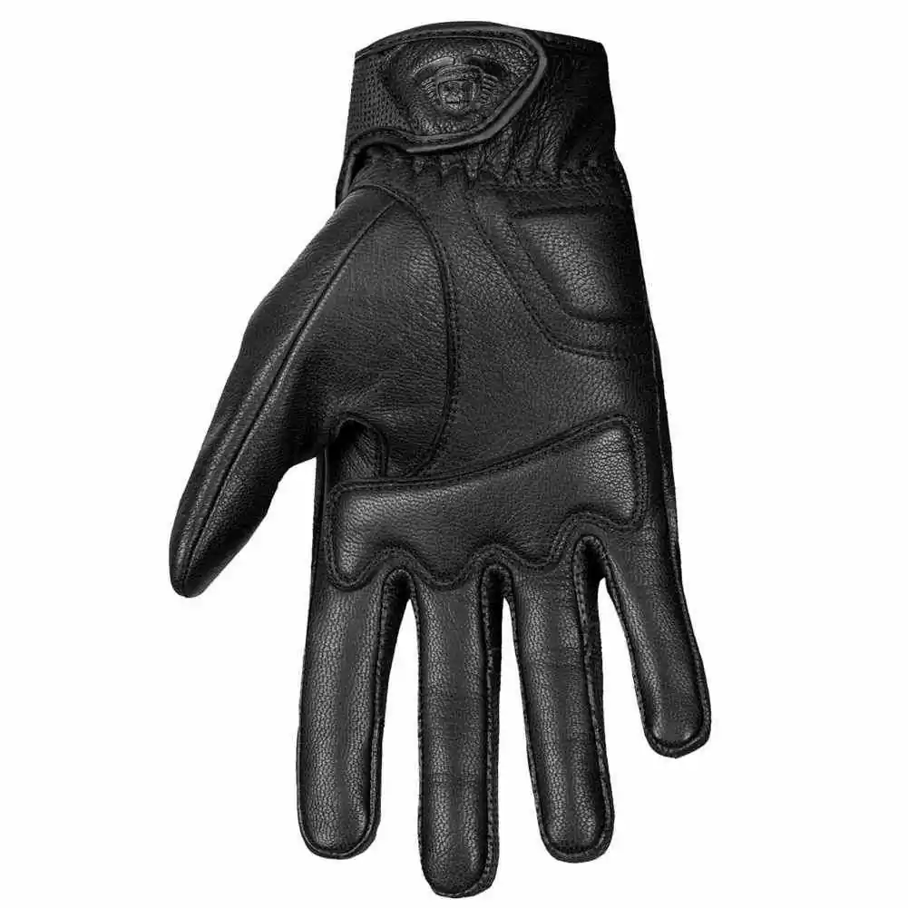 Highway 21 Haymaker Leather Mens Motorcycle Gloves - Image 2