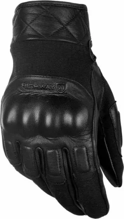 Highway 21 Revolver Leather Mens Motorcycle Gloves
