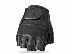 Highway 21 Half Jab Perforated Leather Mens Motorcycle Gloves