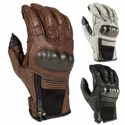 Klim Touring Series Induction Mens Leather Motorcycle Gloves