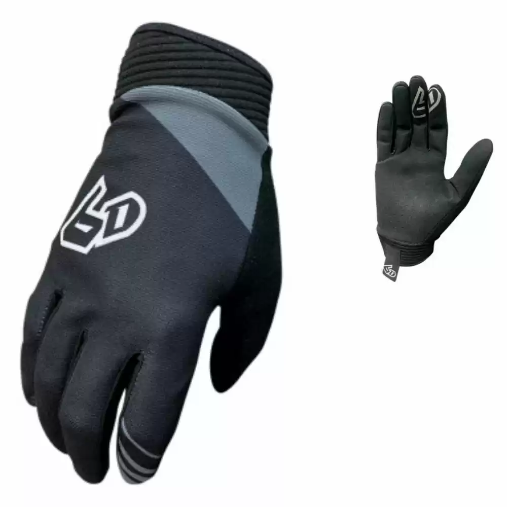 6D Helmets MTB 6D Black Unisex Adult Gloves