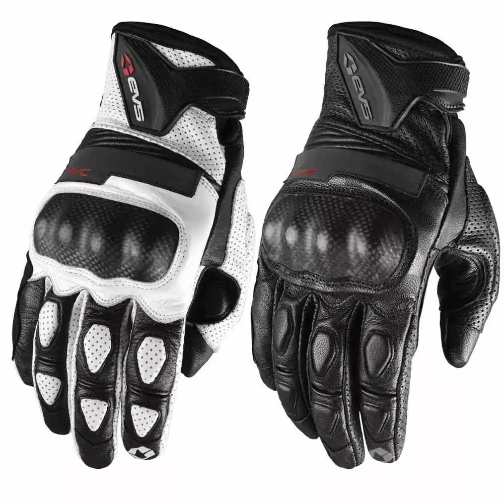 EVS NYC Leather Mesh Mens Motorcycle Gloves
