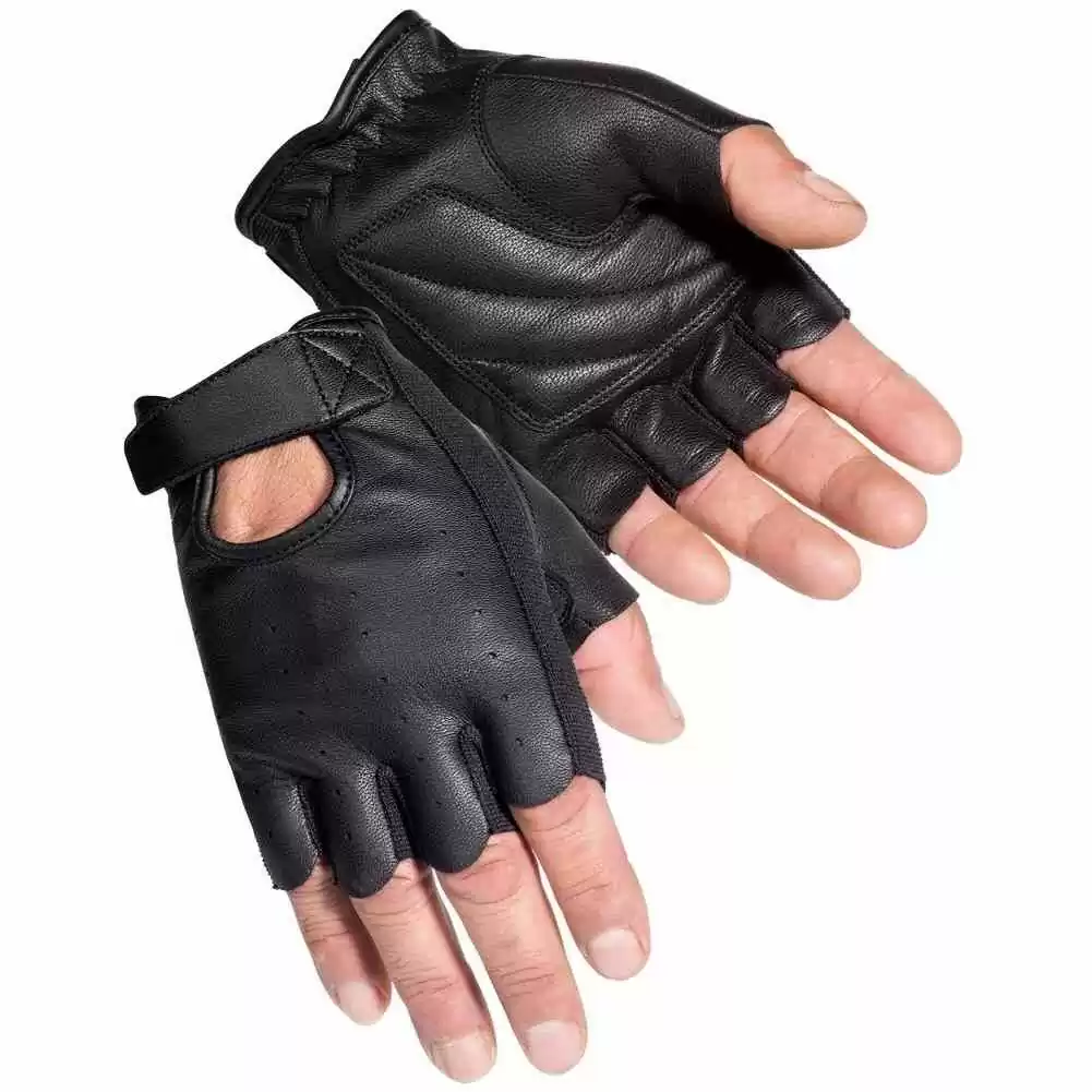 Tour Master Select Fingerless 2.0 Leather Mens Motorcycle Gloves 3 Tour Master Select Fingerless 2.0 Leather Mens Motorcycle Gloves