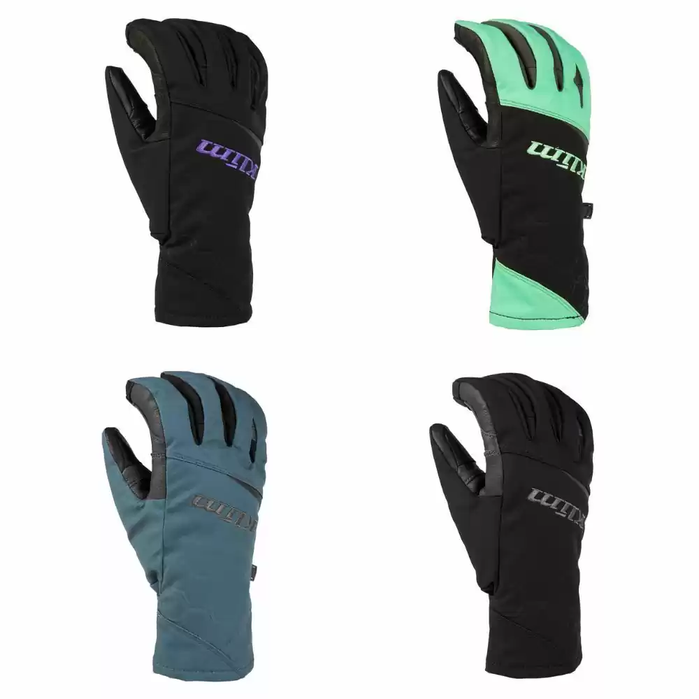 Klim Womens Bombshell Snowmobile Gloves 3 Klim Womens Bombshell Snowmobile Gloves