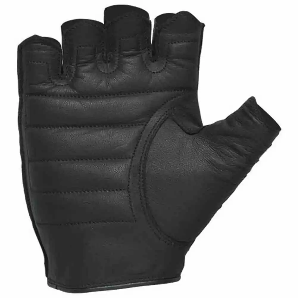 Castle Fingerless Motorcycle Gloves