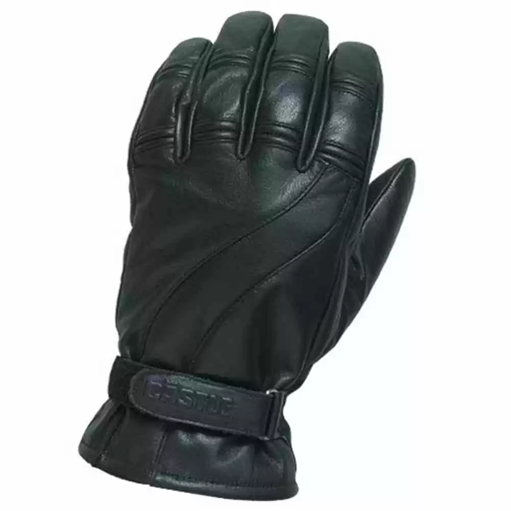 Castle Mid-Season Leather Motorcycle Gloves - Image 2