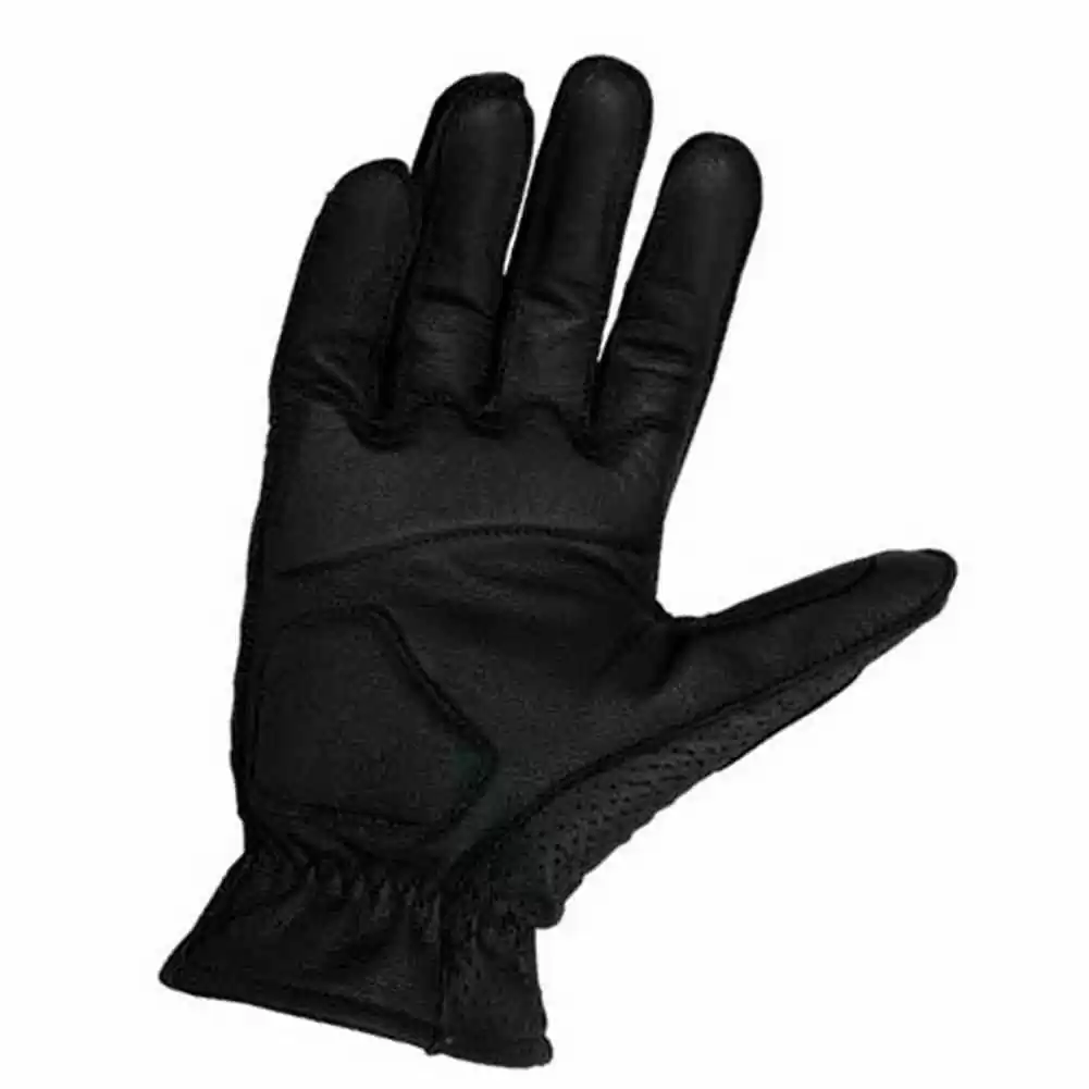 Castle Standard Perforated Leather Motorcycle Gloves