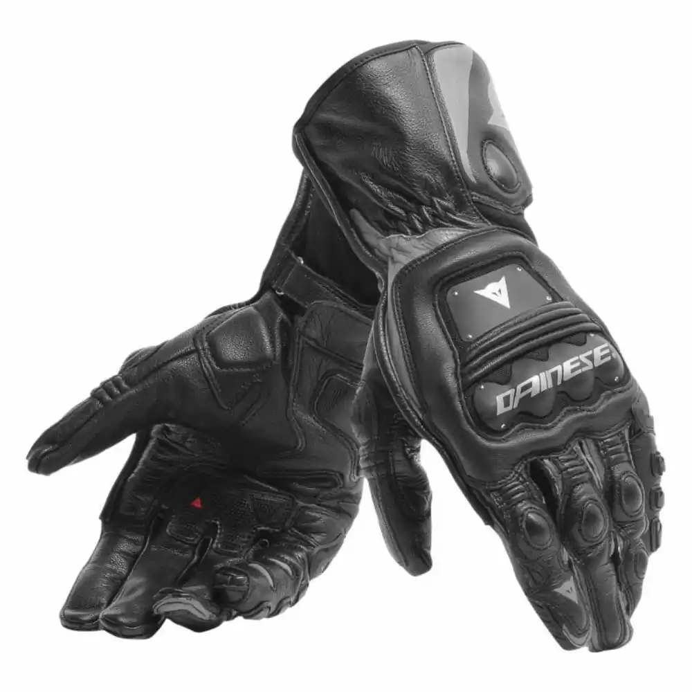 Dainese Steel Pro Mens Motorcycle Black/Grey Gloves