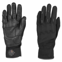 Firstgear Reflex Vented Mens Motorcycle Black Gloves