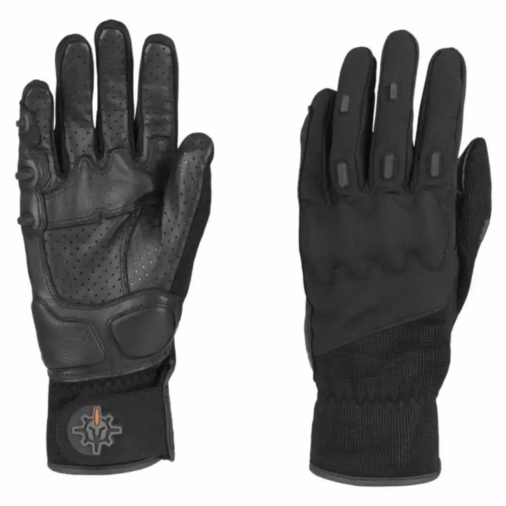 Firstgear Reflex Vented Mens Motorcycle Black Gloves 3 Firstgear Reflex Vented Mens Motorcycle Black Gloves
