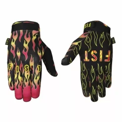Fist Handwear Bike Flaming Hawt Mens Motocross Gloves