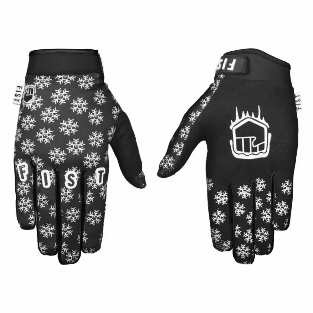 Fist Handwear Frosty Fingers Snowflake Mens Motocross Gloves 3 Fist Handwear Frosty Fingers Snowflake Mens Motocross Gloves