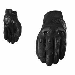 Five Gloves Womens Stunt Evo Motorcycle Black Glove
