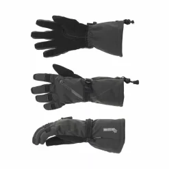 DSG Craze Snowmobile Charcoal Black Women Gloves