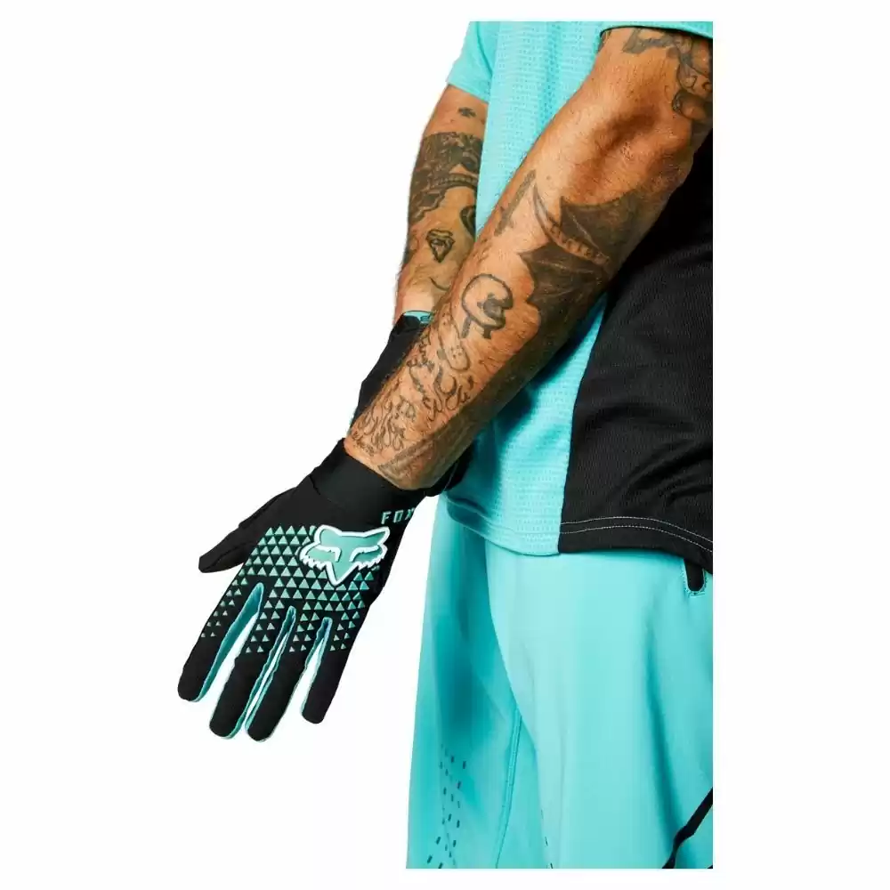 Fox Racing Defend Teal Gloves