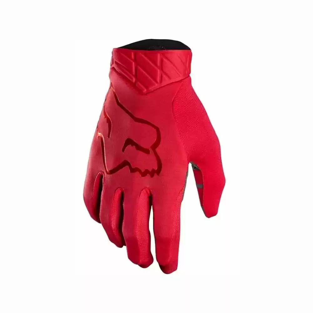 Fox Racing Flexair Bright Red Gloves