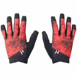 HandUp Pro Performance Full Finger Race Red Gloves