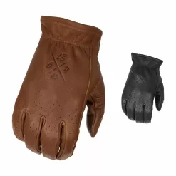 Highway 21 Louie Perforated Motorcycle Mens Gloves