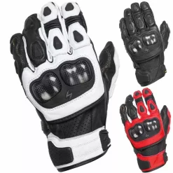 Scorpion SGS MKII Short Leather Mens Motorcycle Gloves