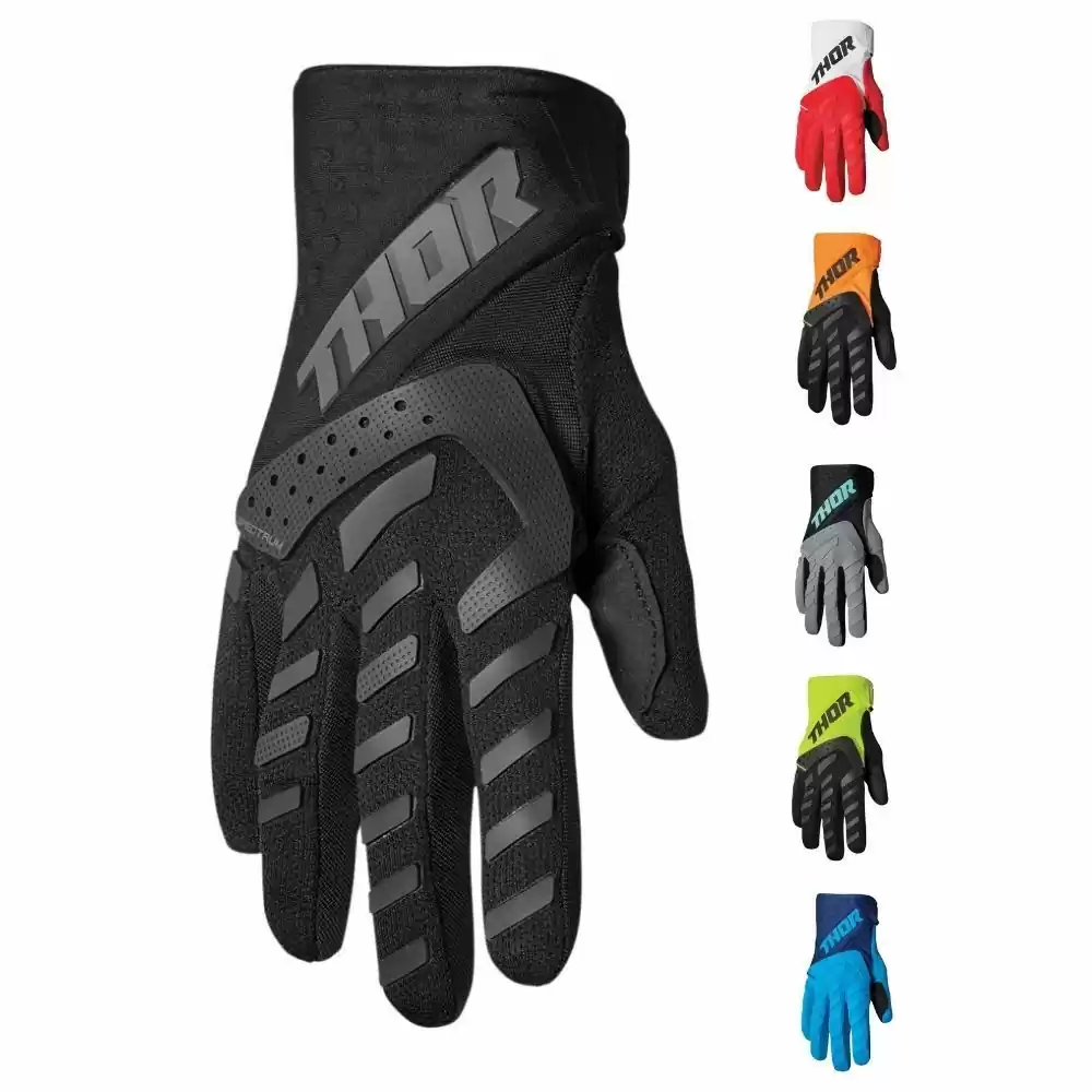Thor Mens Motocross Spectrum Gloves 3 Thor Mens Motocross Spectrum Gloves