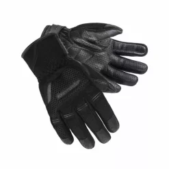 Tour Master Dri-Mesh Mens Motorcycle Black Gloves